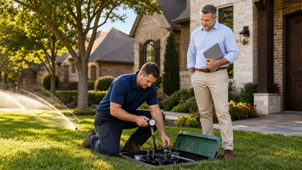 Lawn Sprinkler Safety Checks for Busy McKinney Homeowners