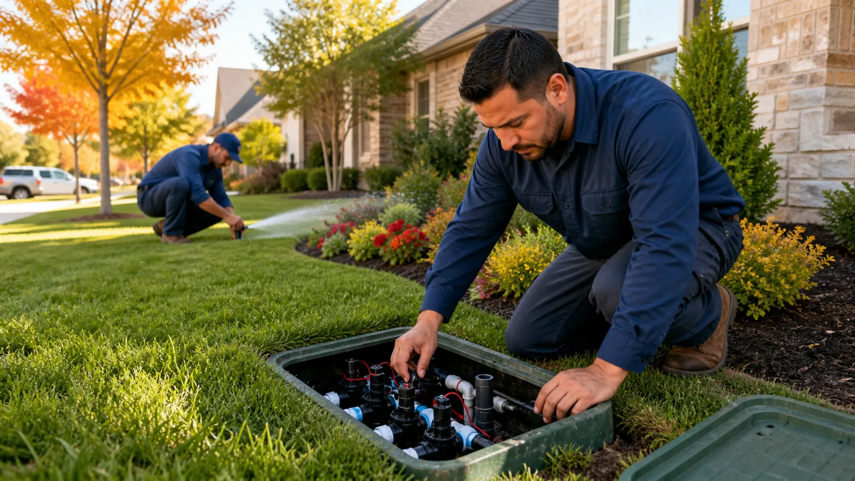 Scheduling Sprinkler Service in McKinney for Peak Fall Performance