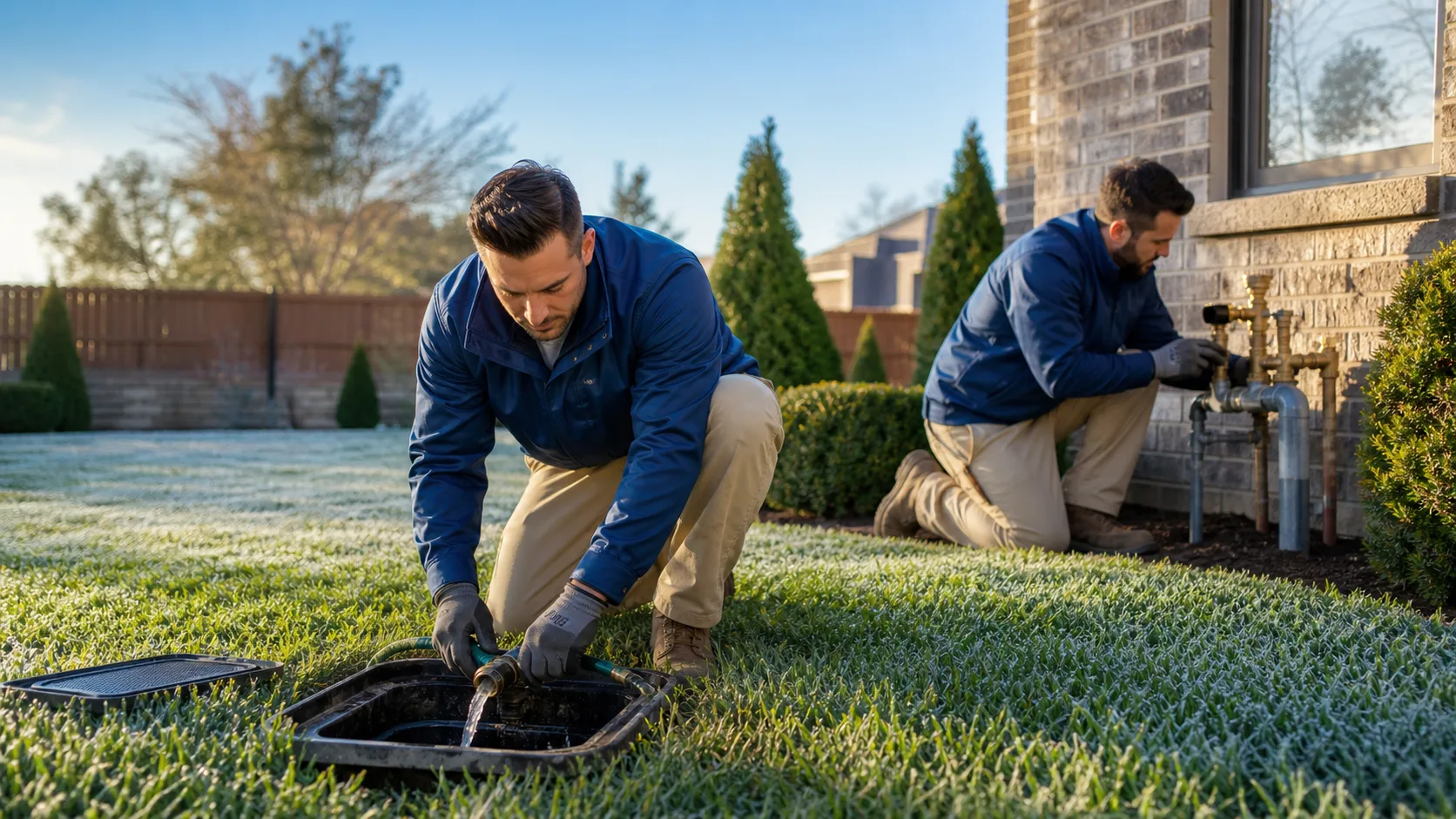 Irrigation Winterization in McKinney: Freeze Protection and Drain Lines
