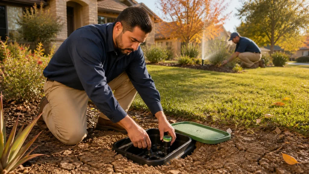 Seasonal Irrigation System Maintenance for McKinney Clay Soils
